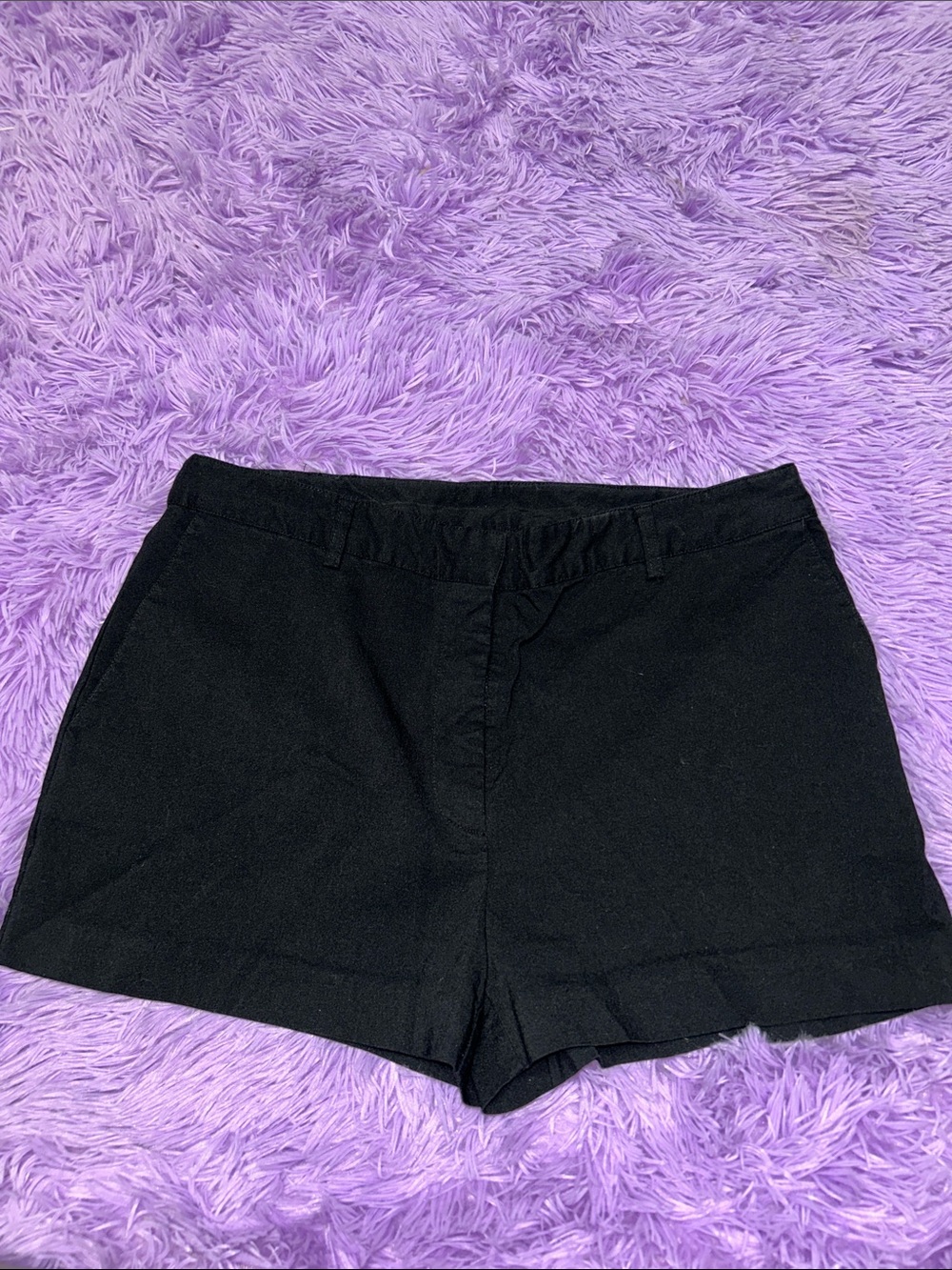 Express Black High-Waist Women's Shorts